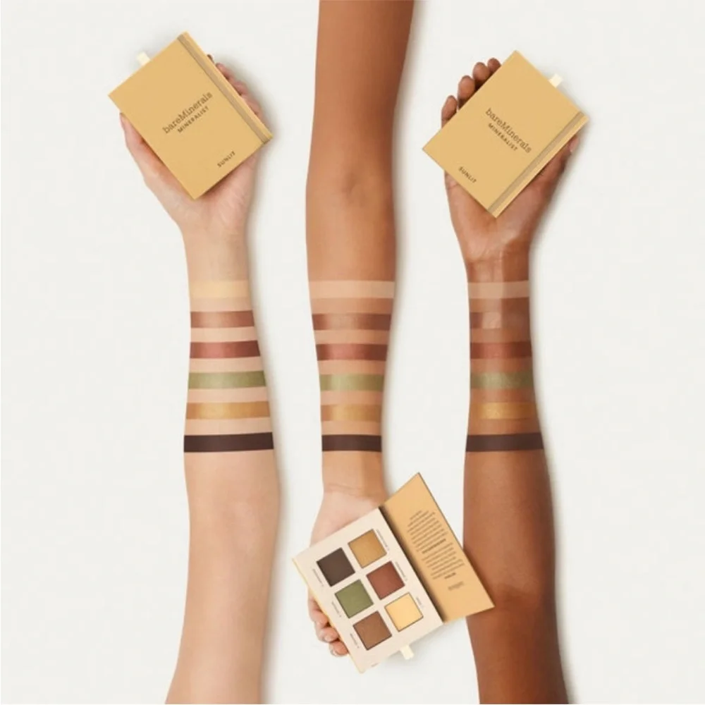 NIB bareMinerals Mineralist Eyeshadow Palette Sunlit